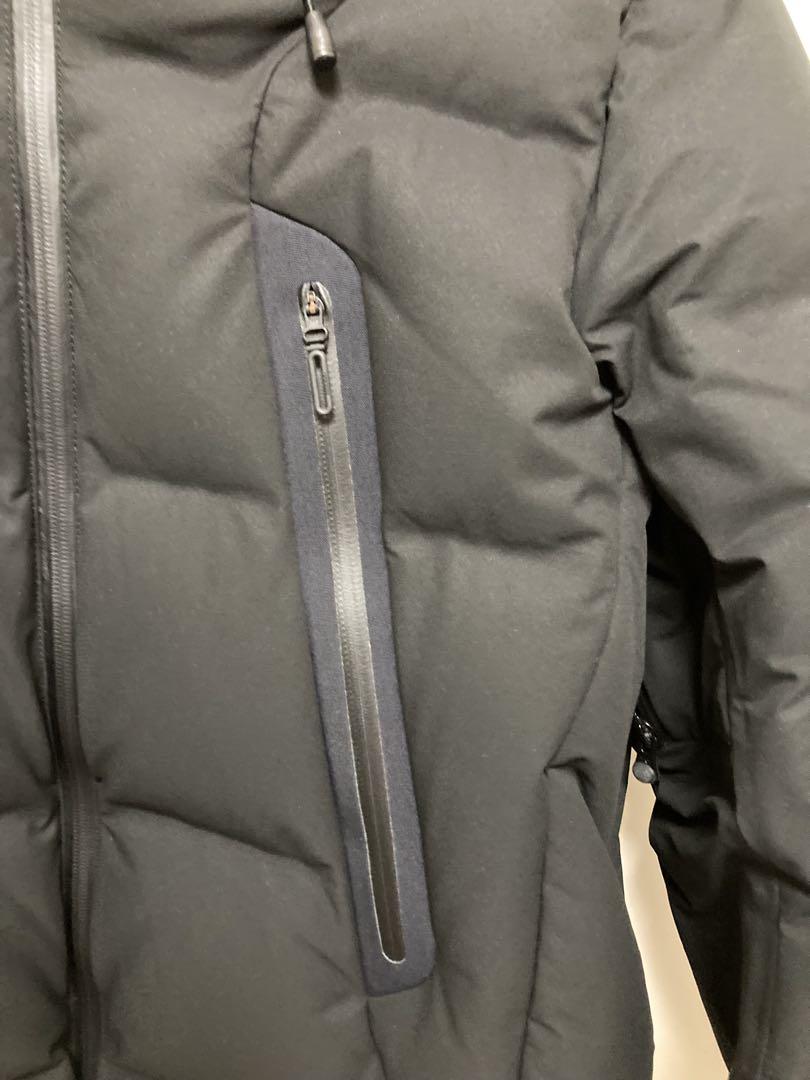試着のみ　水沢ダウン　オーバーサイズ　 マウンテニア 黒 M DAMUGK32U