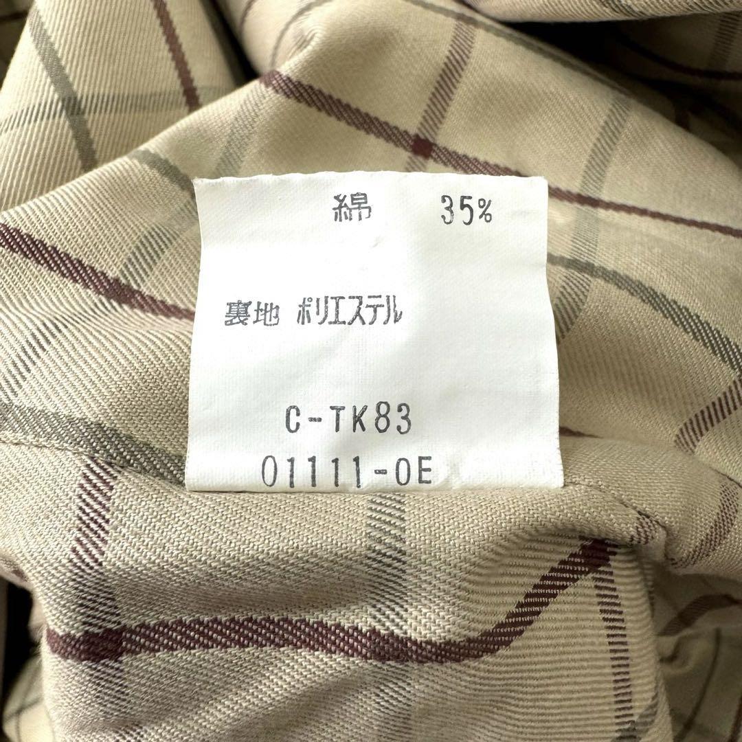 【美品】SANYO〈三陽商会〉中綿シルク100%ライナー付きトレンチコート