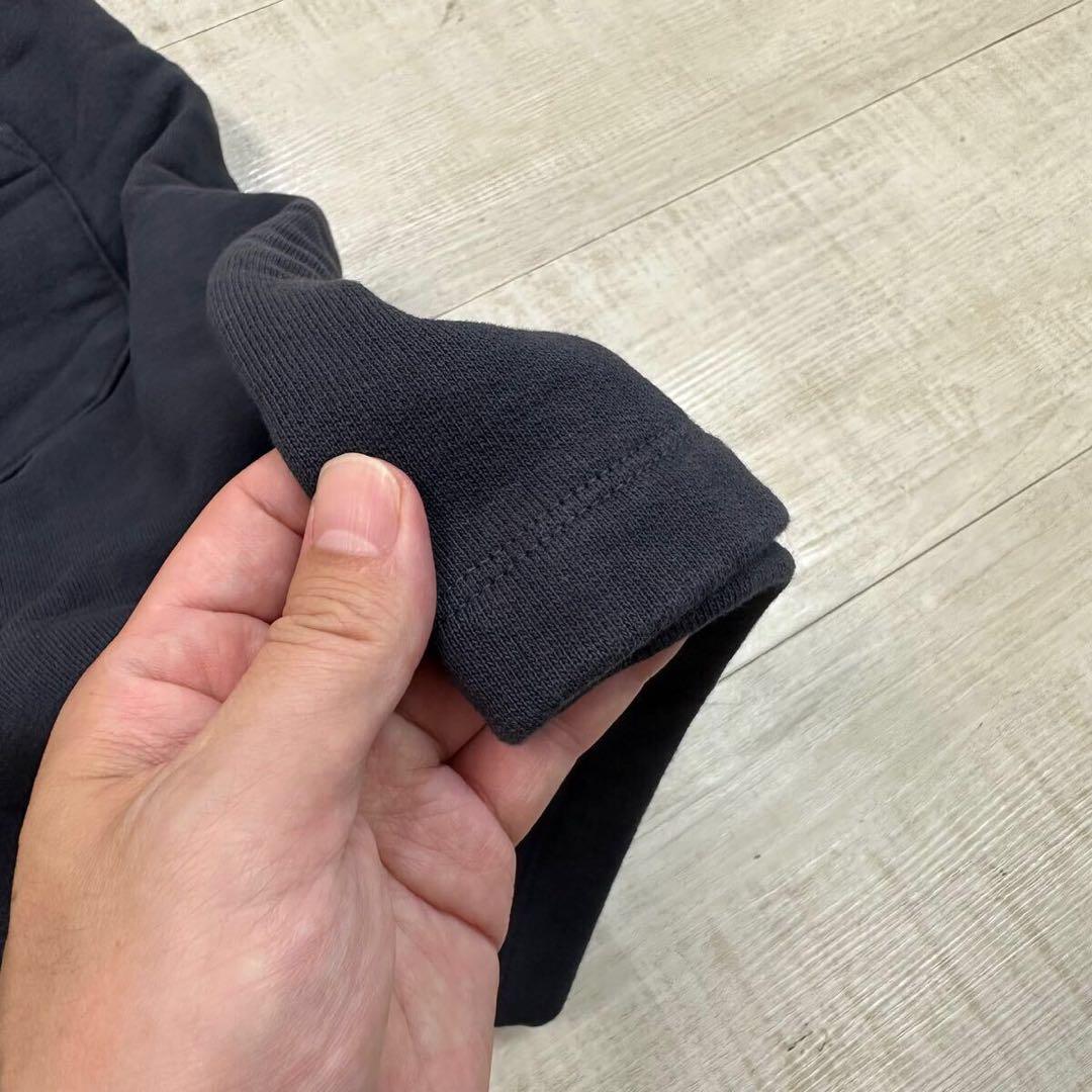 希少 クロムハーツ スウェット ショーツ レザー トリプル クロス パッチ L