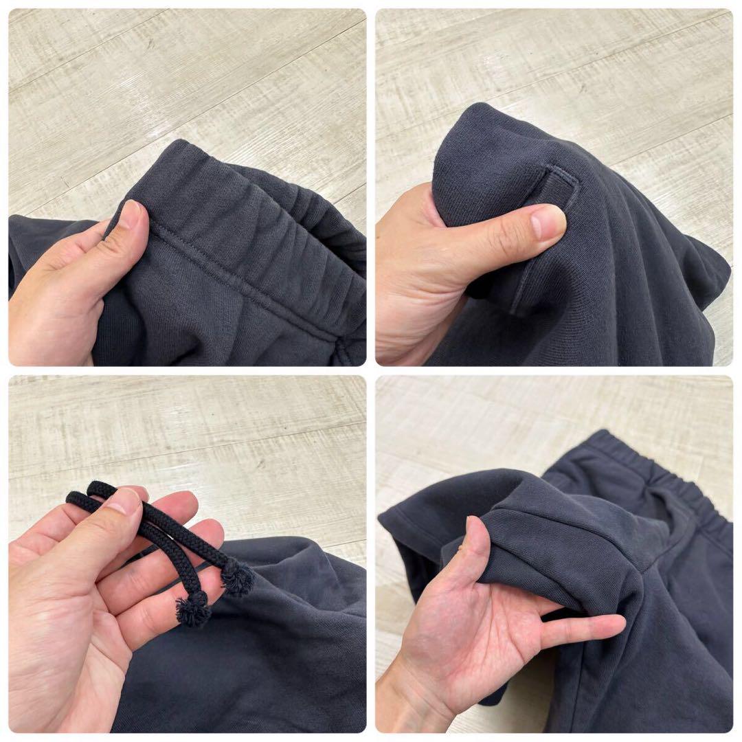 希少 クロムハーツ スウェット ショーツ レザー トリプル クロス パッチ L