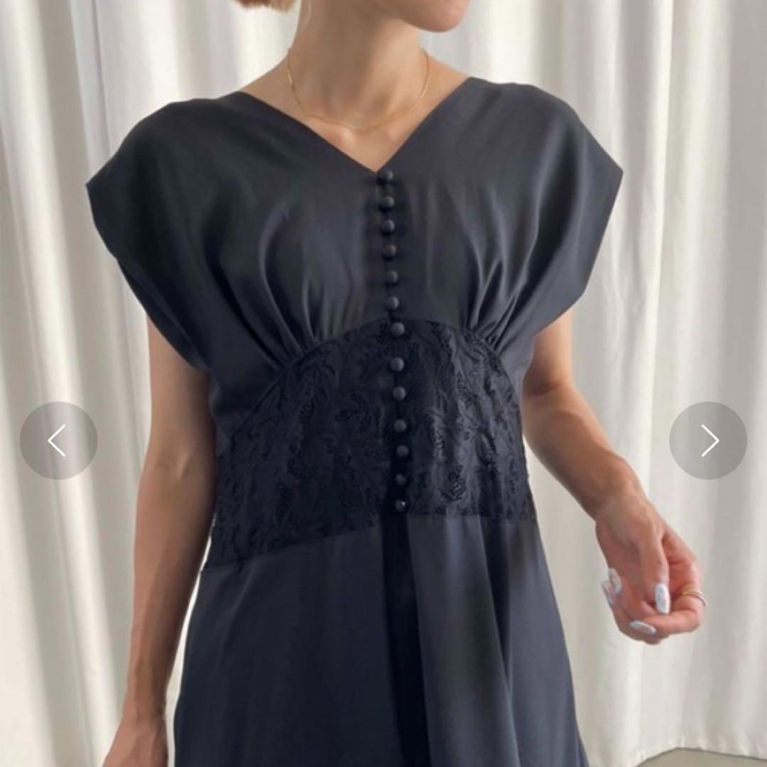 美品 アメリヴィンテージ LACE DOCKING LACE UP DRESS アメリヴィンテージ LACE DOCKING LACE UP DRESS M - メルカリ