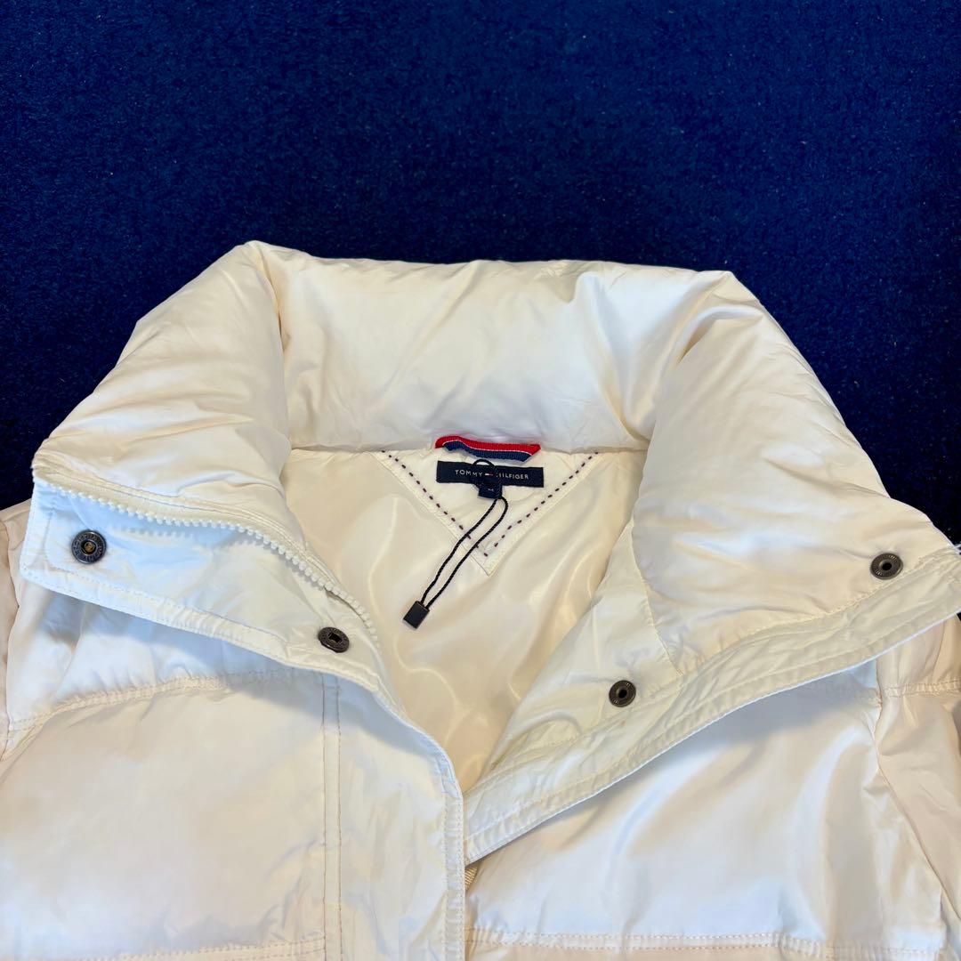 【美品】✨トミーヒルフィガー ダウンジャケット M アイボリー