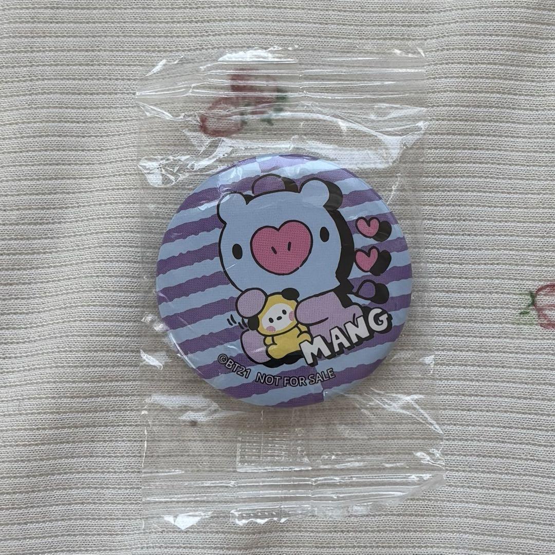 匿名配送・未開封】 BTS 缶バッジ MANG CHIMMY BT21 - メルカリ