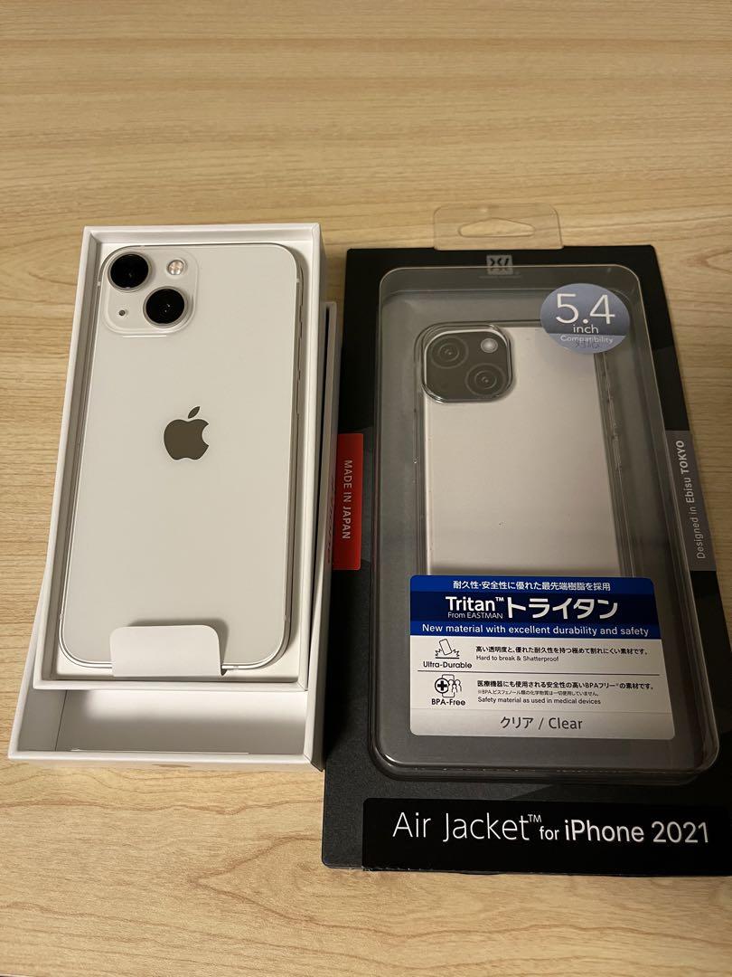 美品 iPhone 13 mini スターライト 128 GB SIMフリー