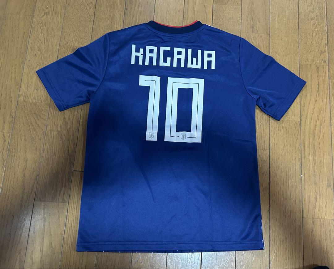 adidas サッカー日本代表ユニフォーム ジュニア150 KAGAWA 10