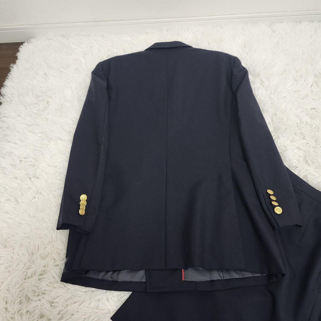 ✨美品✨ジェイプレス　ウール　ダブル　ブレザー　紺ブレ　金ボタン