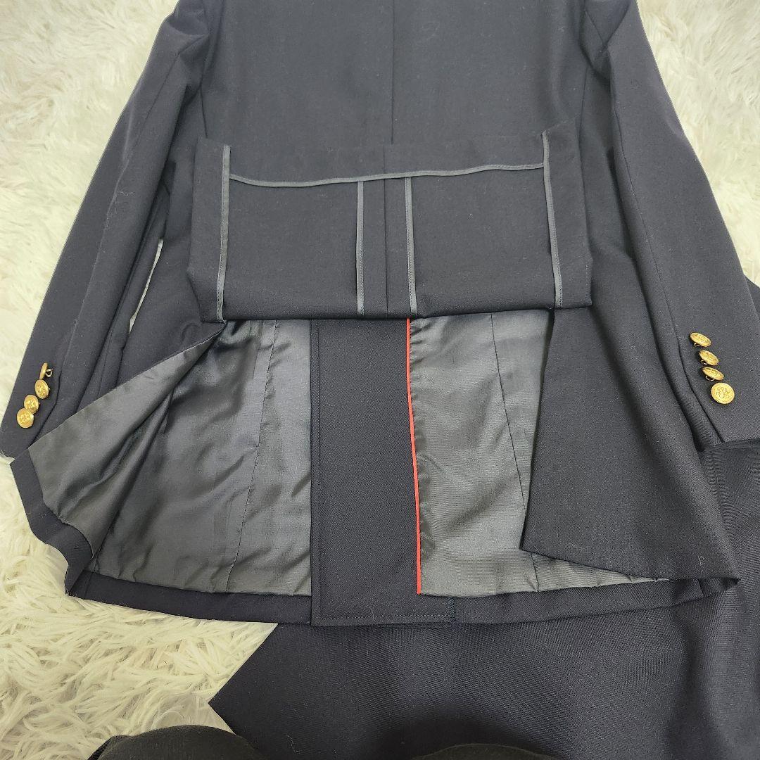 ✨美品✨ジェイプレス　ウール　ダブル　ブレザー　紺ブレ　金ボタン