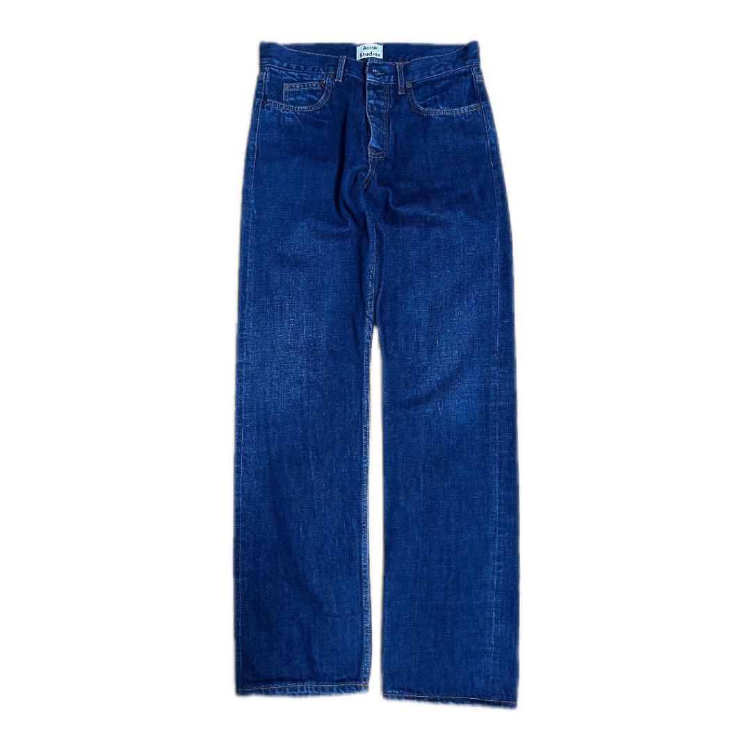 Acne Studios SHORE INDIGO SELV ストレートデニム