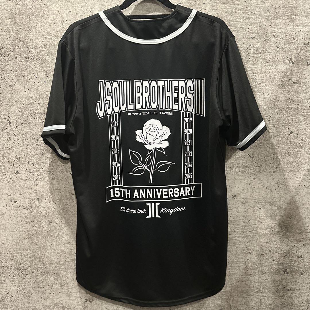 三代目JSBベースボールシャツ ブラック黒 - メルカリ