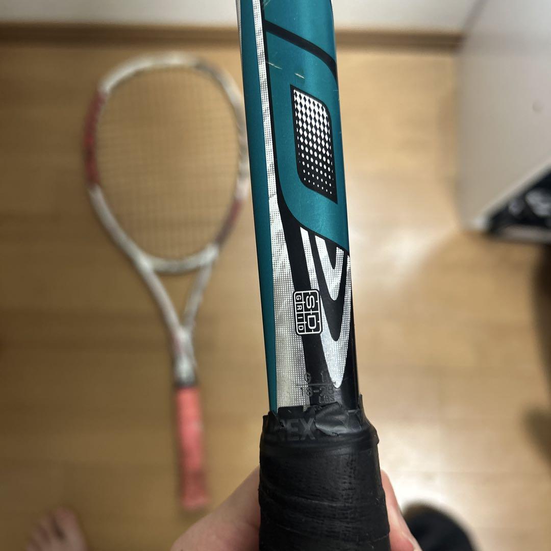 YONEX VCORE 100 軟式テニスラケット G3 ケース付2本セット