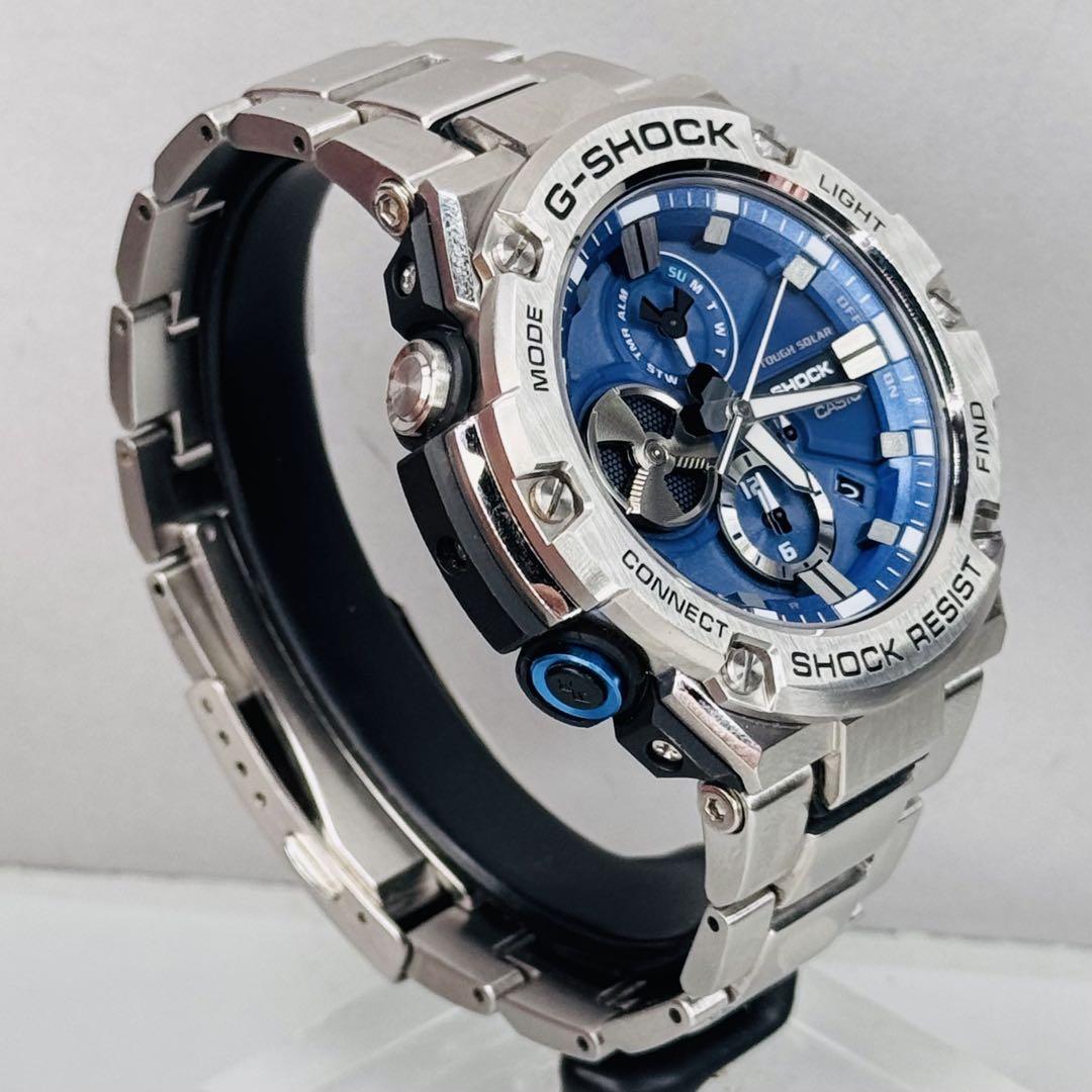 史上一番安い 希少 メタルバンド タフソーラー GST-B100D G-SHOCK 極美品 時計