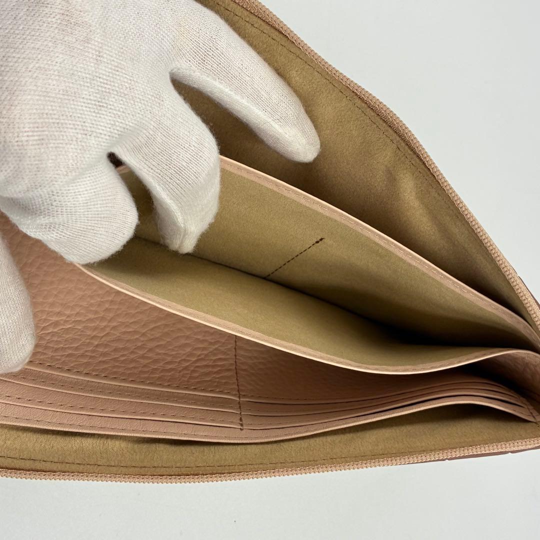 新品■ATAO 長財布 limo リモ ワルツベイビーチーク L字ファスナー 新品■ATAO 長財布 limo リモ ワルツベイビーチーク L字ファスナー