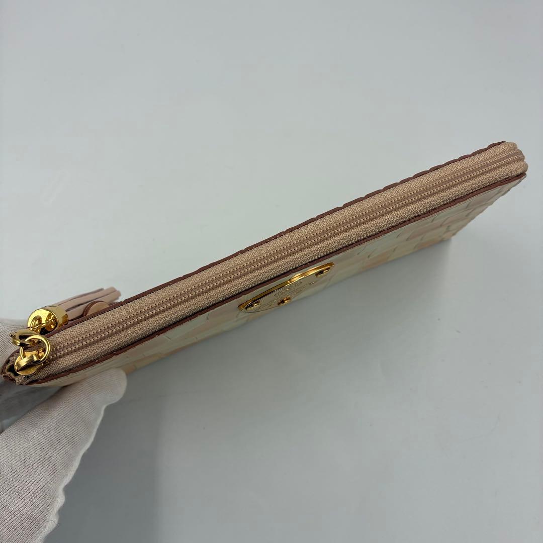 新品■ATAO 長財布 limo リモ ワルツベイビーチーク L字ファスナー 新品■ATAO 長財布 limo リモ ワルツベイビーチーク L字ファスナー