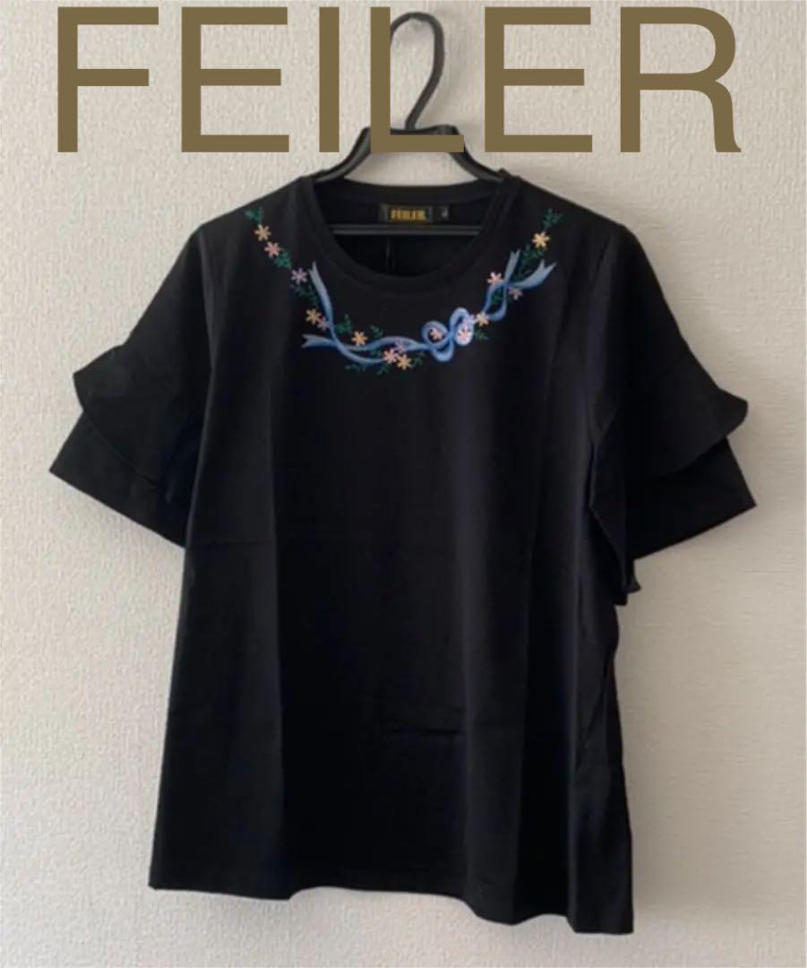 31%割引ブラック系,L【500円引きクーポン】 ☆FEILER フェイラー 新品タグ おリボン お花 刺繍 お袖フリルTシャツ Tシャツ/カットソー(半袖/袖なし) トップスブラック系L-WWW.AFAC.ORG.BR 31%割引ブラック系,L【500円引きクーポン】 ☆FEILER フェイラー 新品タグ おリボン お花 刺繍 お袖フリルTシャツ Tシャツ/カットソー(半袖/袖なし) トップスブラック系L-WWW.AFAC.ORG.BR