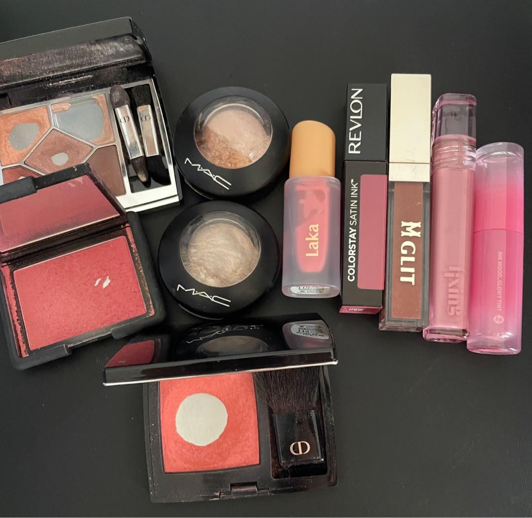 【使用済み】Diorチーク、Celvokeアイパレット、NARS &ヴィセリップ 使用済み】Diorチーク、Celvokeアイパレット、NARS &ヴィセリップ