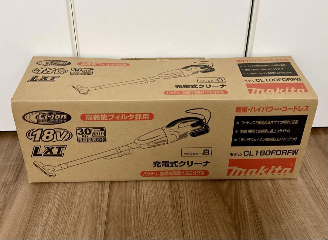 【新品フルセット】マキタ 充電式クリーナ CL180FDRFW