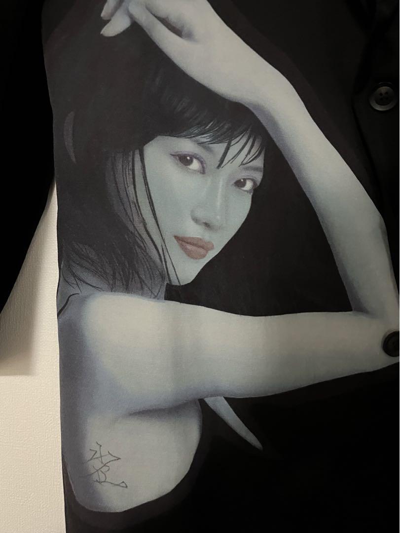 yohji yamamoto18AW内田すずめ 街子ギャバジャケットサインあり yohji yamamoto18AW内田すずめ 街子ギャバジャケットサインあり