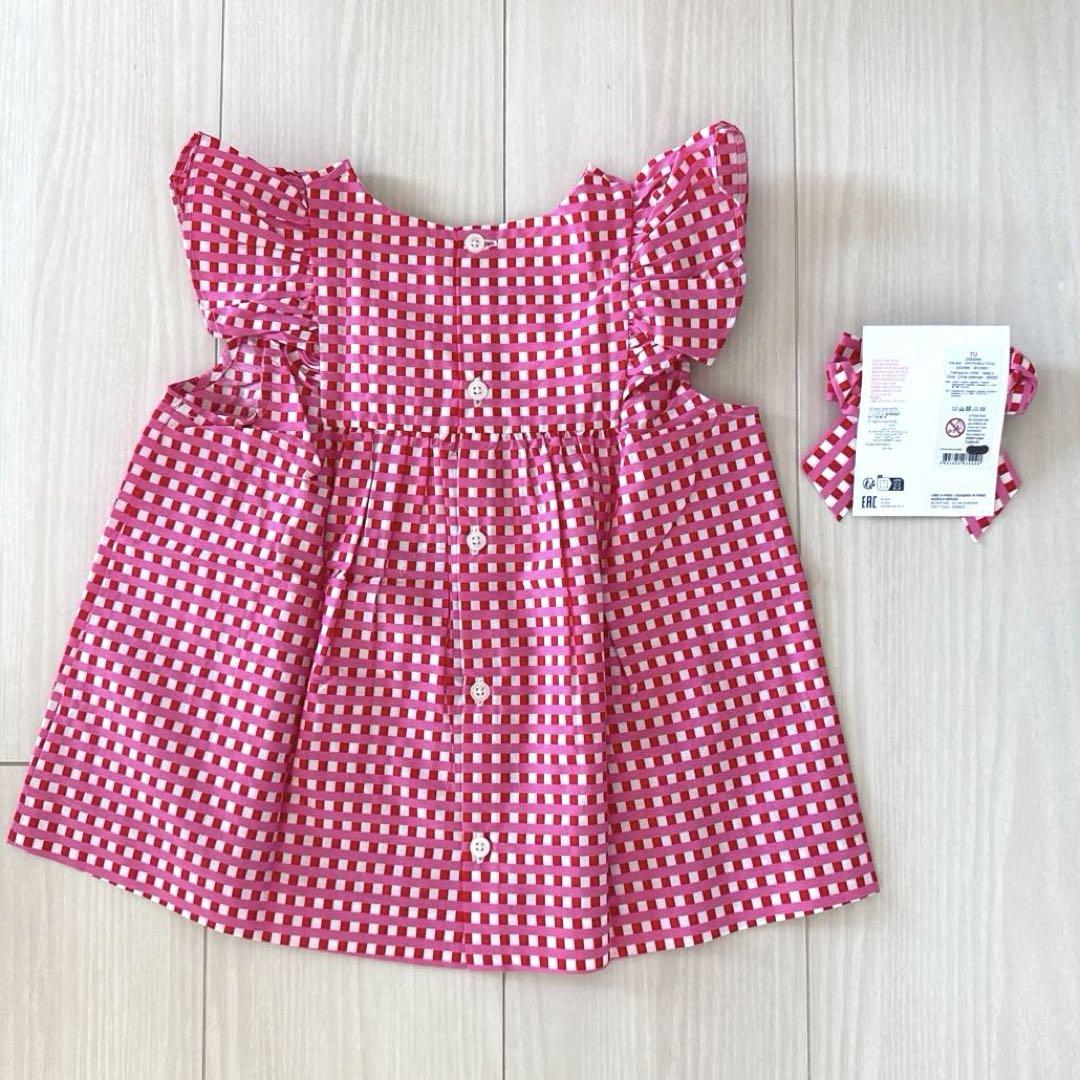 新品♡ジャカディ　jacadi チュニック　ブラウス　4a 104 シュシュ