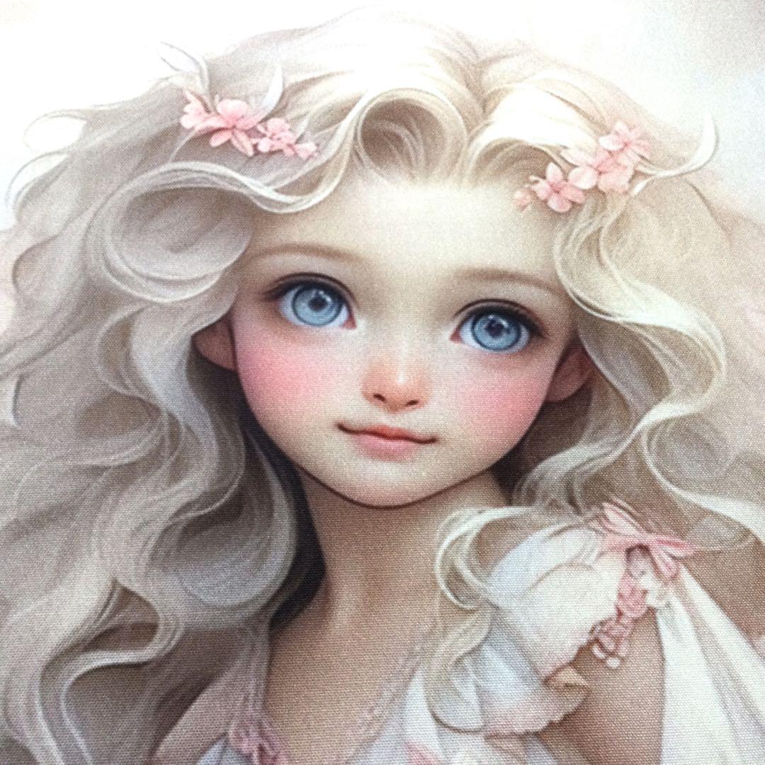 女の子パネル生地ハンドメイド★パルフェ 激レア女の子パネル生地 ハンドメイド