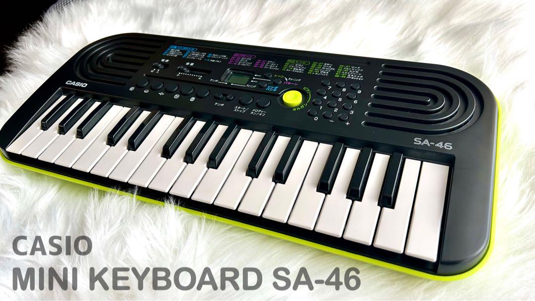 【新品未使用】 CASIO SA-46 ミニキーボード/ カシオ 美品】 カシオ ミニキーボード CASIO SA-46 - メルカリ