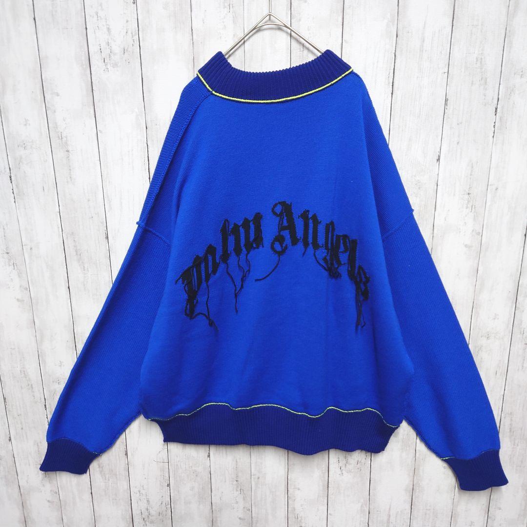 正規品 パームエンジェルス くま バックロゴ ニット セーターL・Palm Angels MEDICALDB_JP
