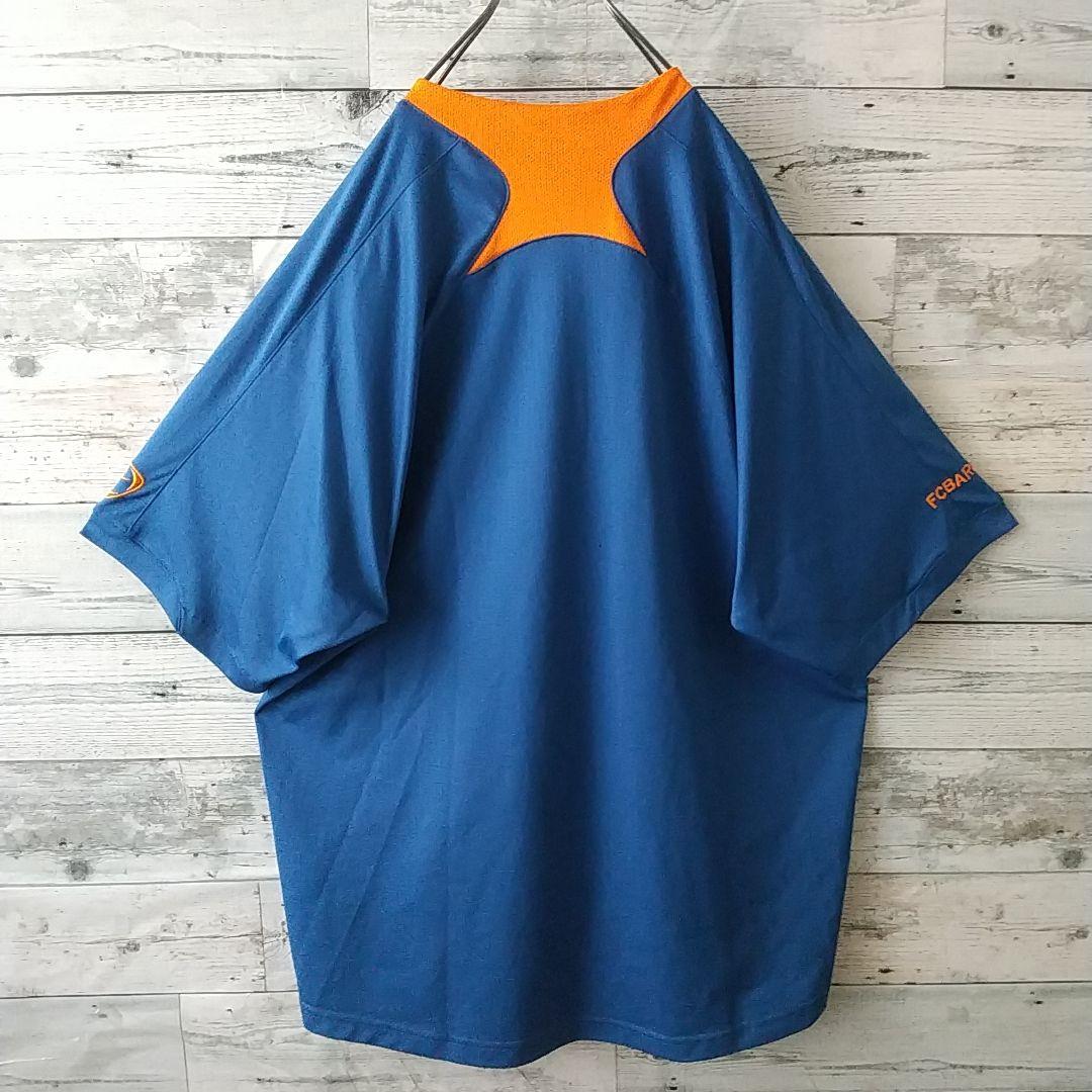 希少サイズ☆ナイキ バルセロナ 刺繍ロゴ 06/07 トレーニングシャツ XL