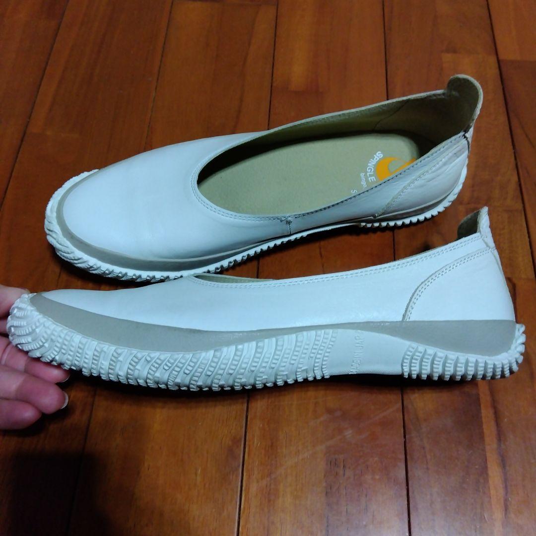 【美品】スピングルムーブ　スニーカーパンプス　24.5 Ｓ