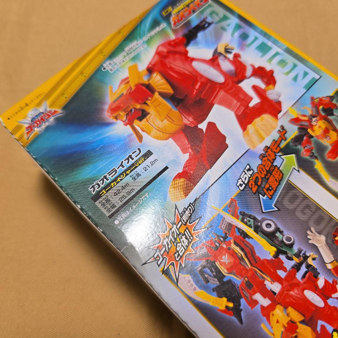 【未使用】ミニプラ　海賊戦隊ゴーカイジャー　ガオライオンセット