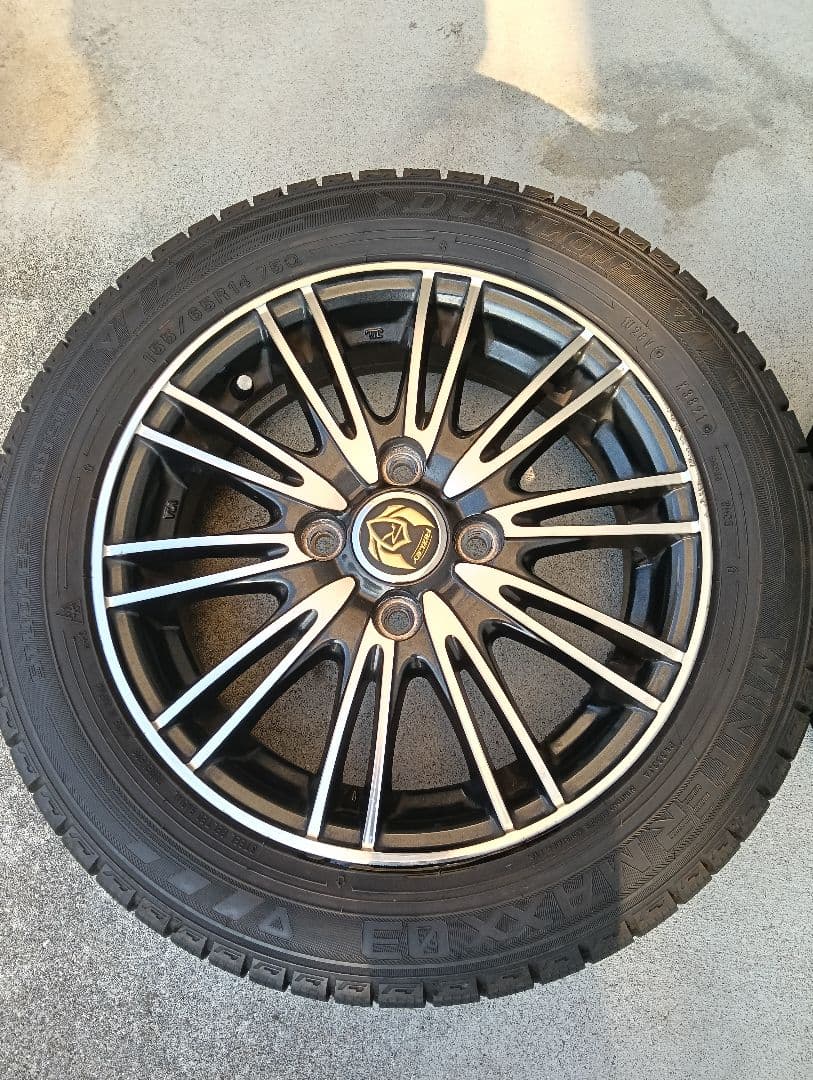 スタッドレス4本セット 155/65R14インチホイール付き スタッドレス4本セット 155/65R14インチホイール付き
