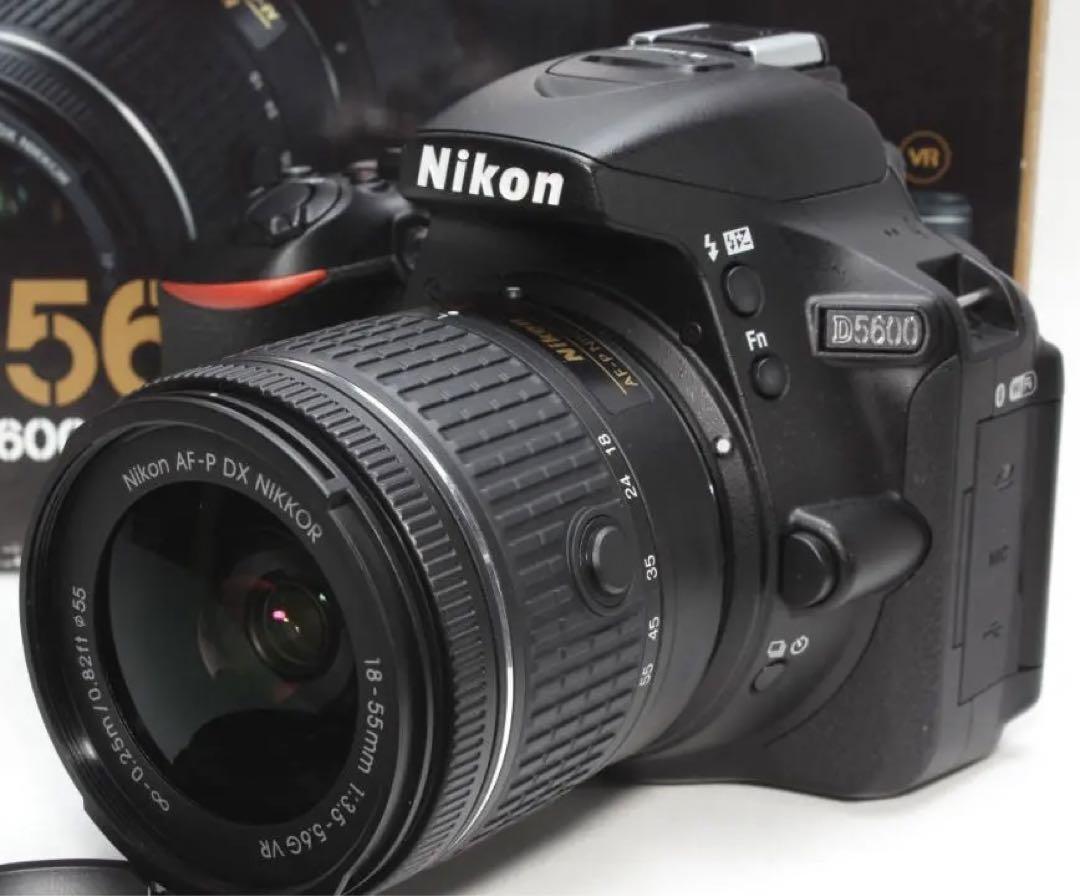 ❤️スマホとつながる最新一眼レフ❤️Nikon D5600 レンズキット