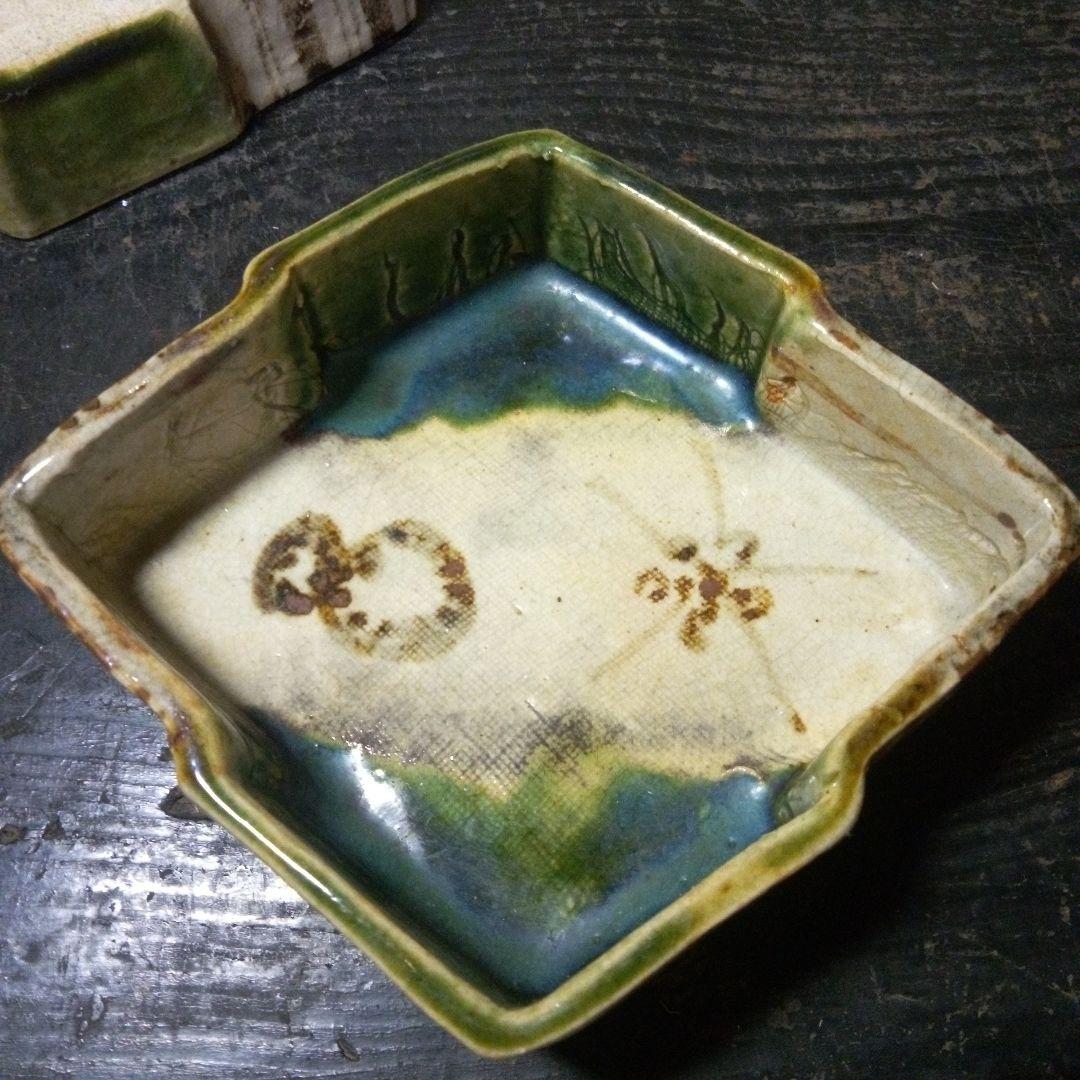 織部変形型向付五客セット