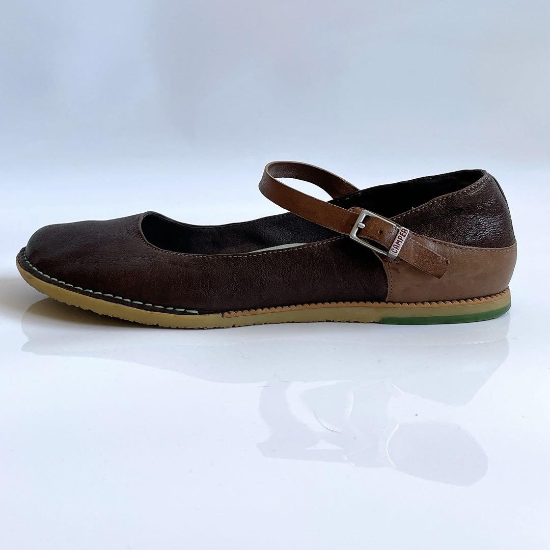 【カンペール】Camper /パンプス/ストラップ/ブラウン/39 カンペール】Camper /パンプス/ストラップ/ブラウン/39 - メルカリ