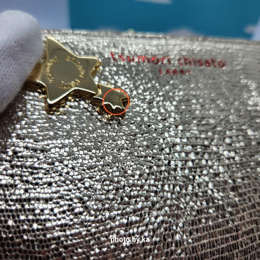 金色 ツモリチサト tsumorichisato ダイヤモンドスター 財布 新品