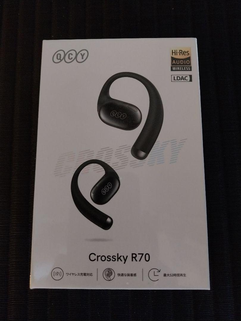 QCY☆Crossky R70 ワイヤレスイヤホン ブラック