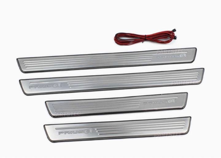 激安超安値 プリウスα POWER MOTOR ZVW40 スカッフプレート 40系