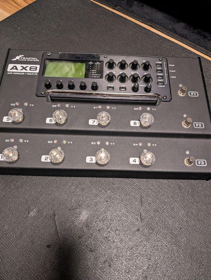 Fractal Audio Systems AX8　代理店正規スイッチハット付き