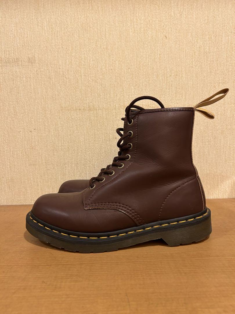 Dr.Martens 8ホール ヴィーガンレザー ワークブーツ24.5cm
