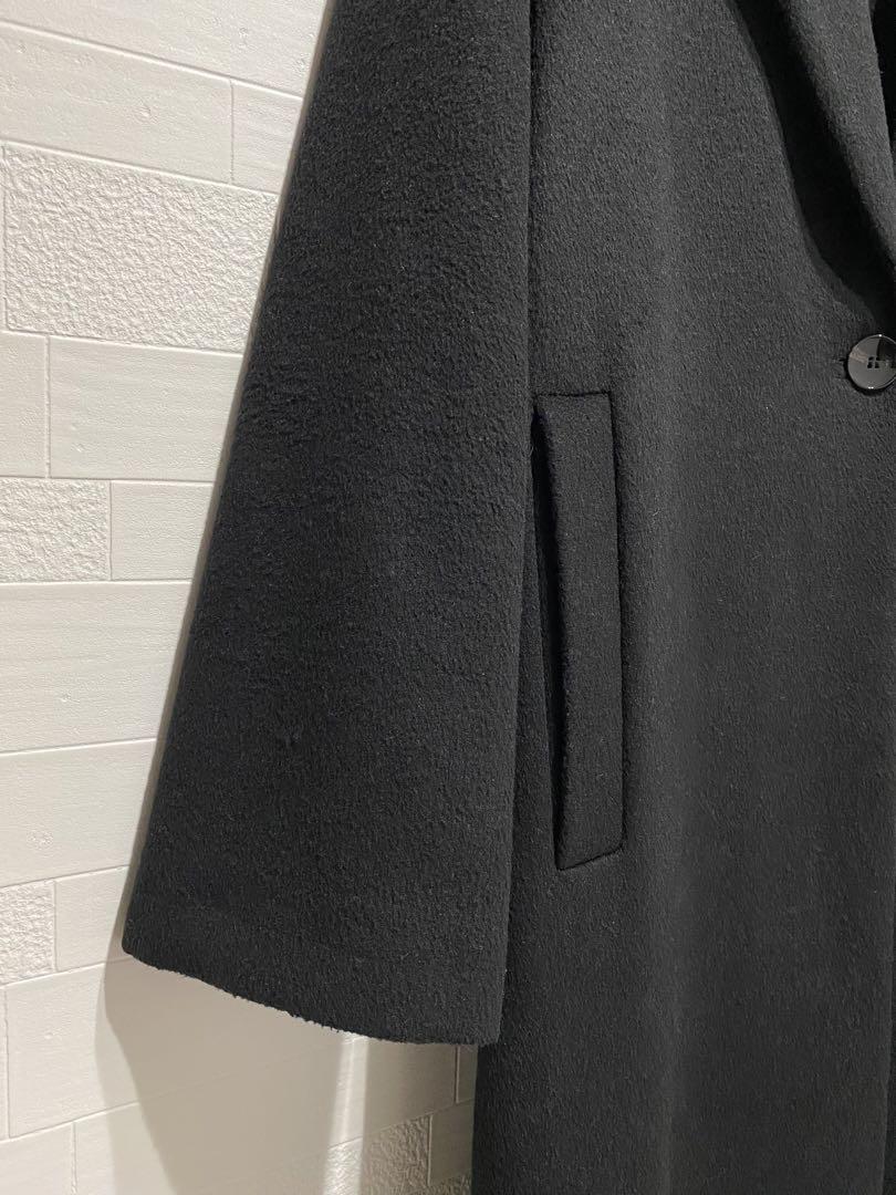 ウールロングコート - ブラック | ZARA Japan / 日本