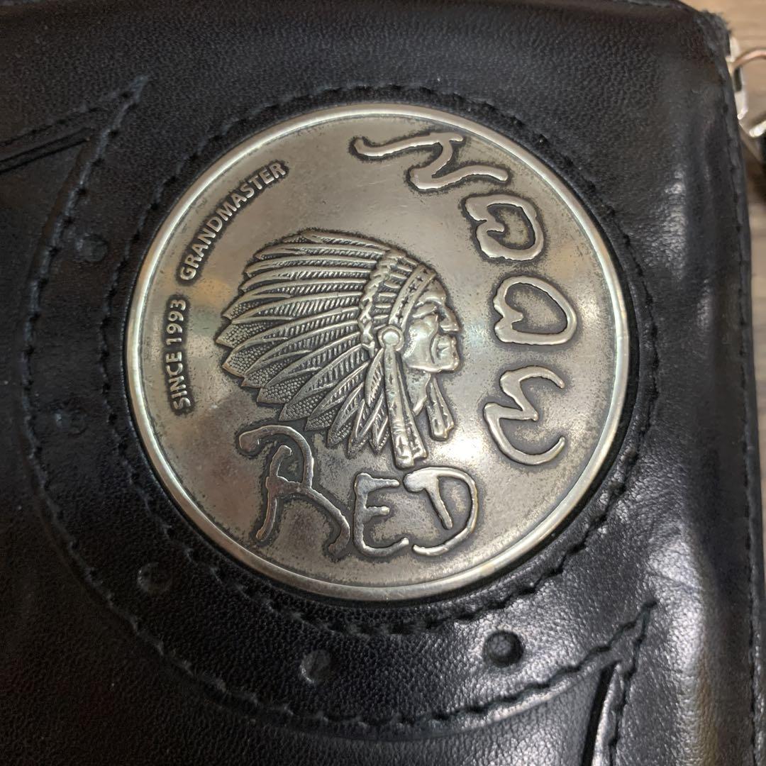 美品 RED MOON PAILOT RIVER Long Wallet
