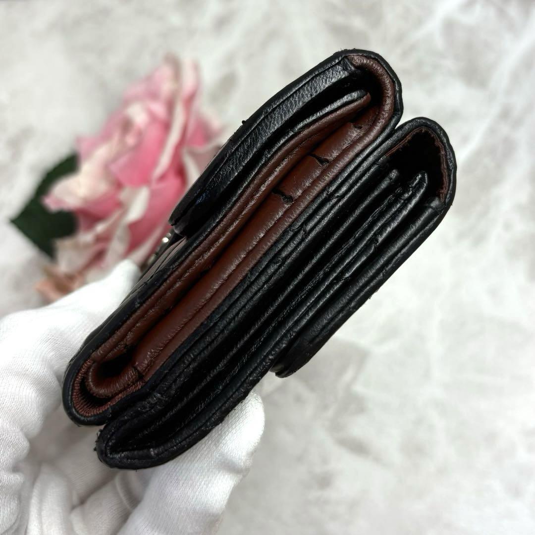 CHANEL シャネル ミニ 正規品 財布 マトラッセ 本物 二つ折り 画像8