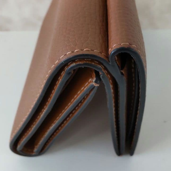 ANP11 ロエベ 極美品 アナグラム トライフォールドウォレット