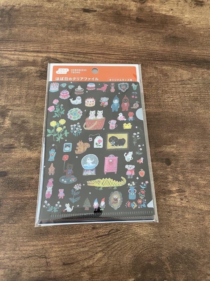 ほぼ日のクリアファイルオリジナルサイズ3枚セット北岸由美