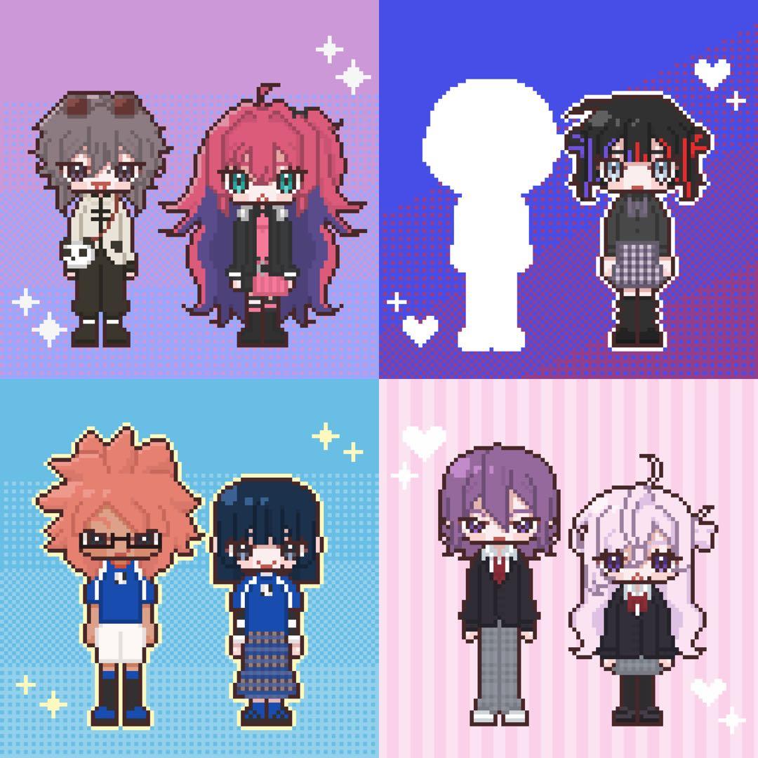 ♡ドット絵オーダー♡イラストオーダー♡夢絵オーダー♡ ♡ドット絵オーダー♡イラストオーダー♡夢絵オーダー♡