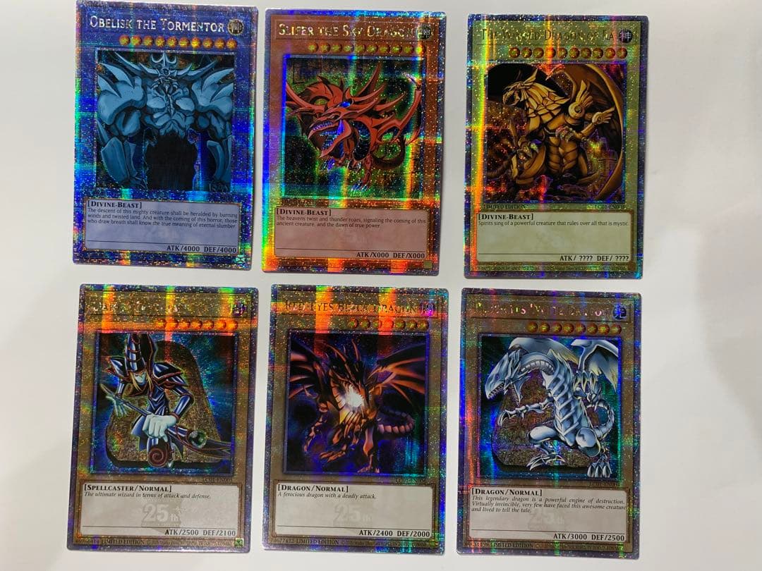 非常に高い品質 遊戯王 三幻神25th&御三家25th 6枚セット - casadella
