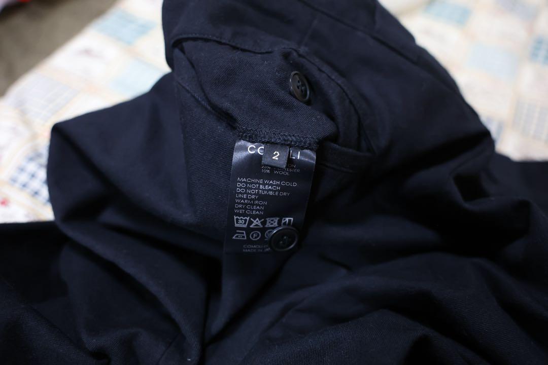 comoli 25ss ポストワークツイルパンツ
