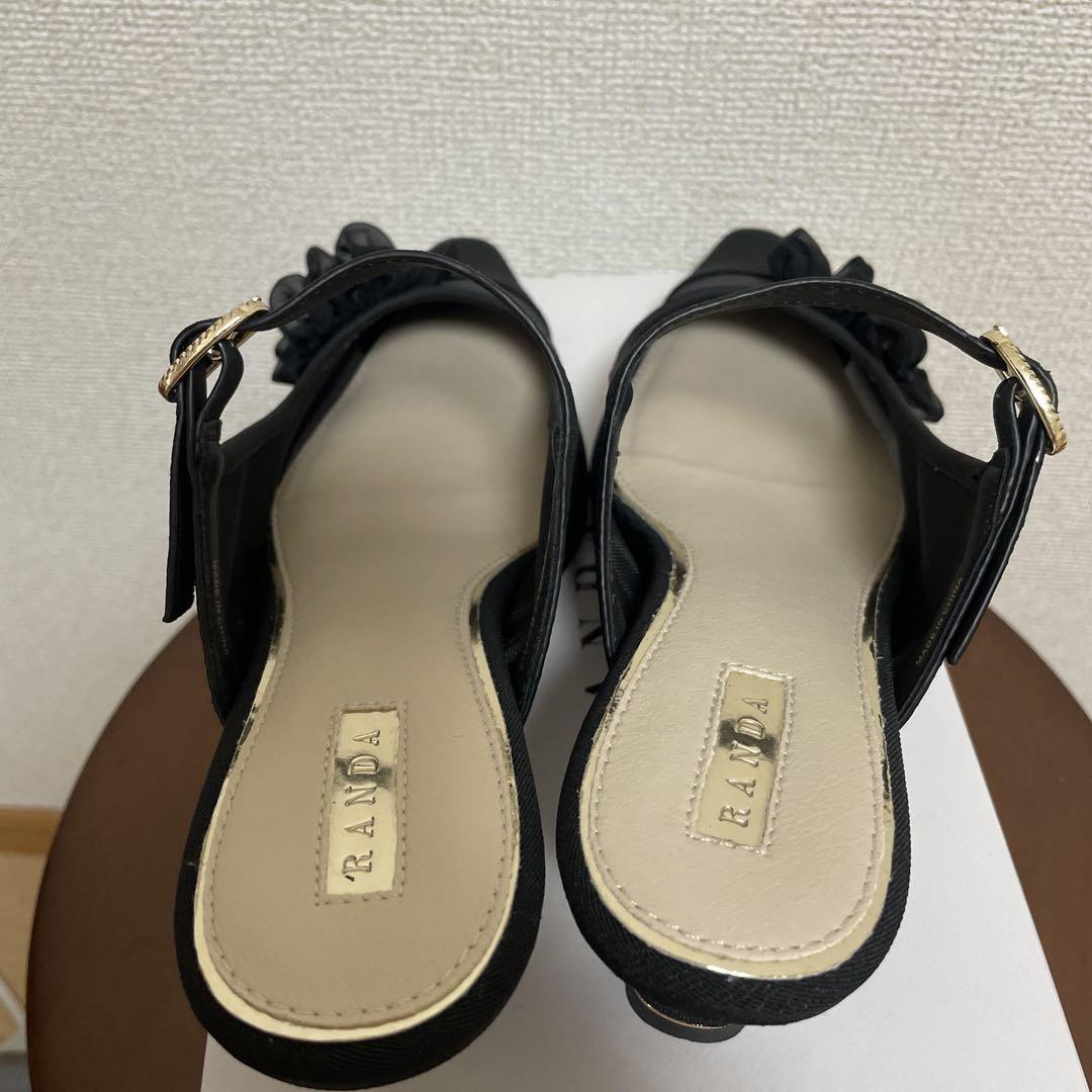 【未使用品】　Putsフラワーコサージュパンプス24.5 黒 3E 楽天市場】コサージュ 花 フラワー（パンプス｜レディース靴