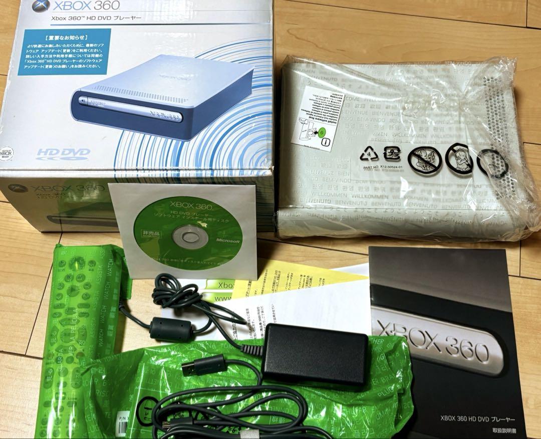 【本体&リモコン未使用】X360 HD DVDプレーヤー