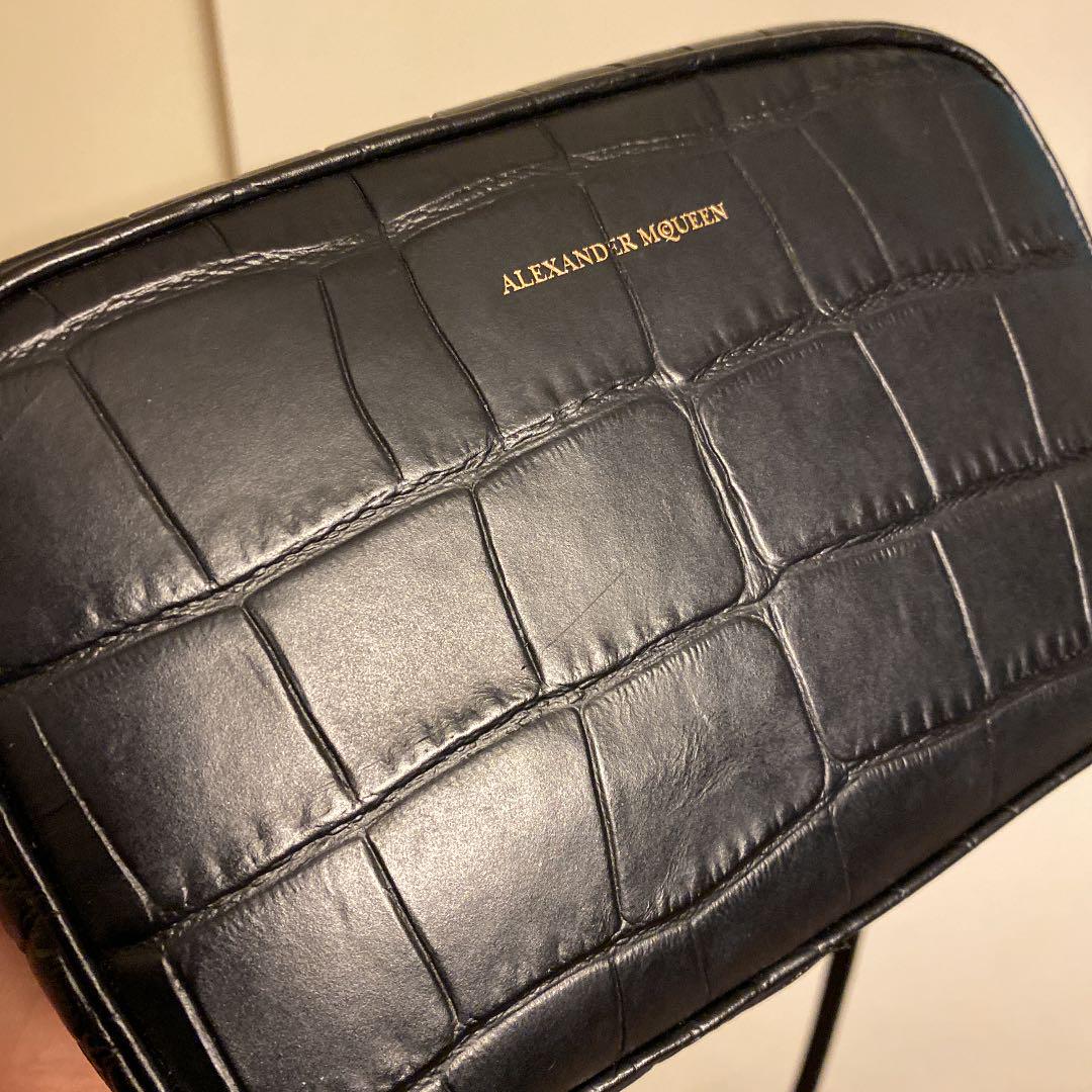 人気通販 Alexander McQueen SMALL レザー CAMERA バッグ tD46c-m42091060207 人気SALE100%新品