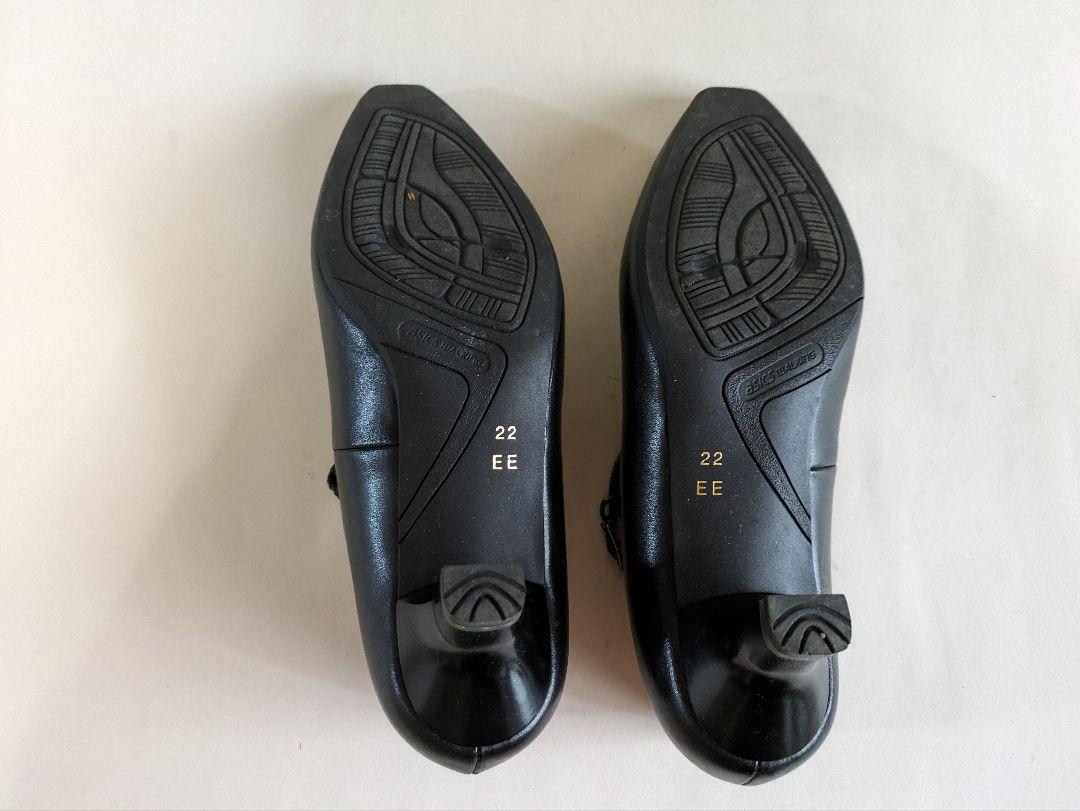 【美品】アシックス GIRO ストラップ パンプス22EE