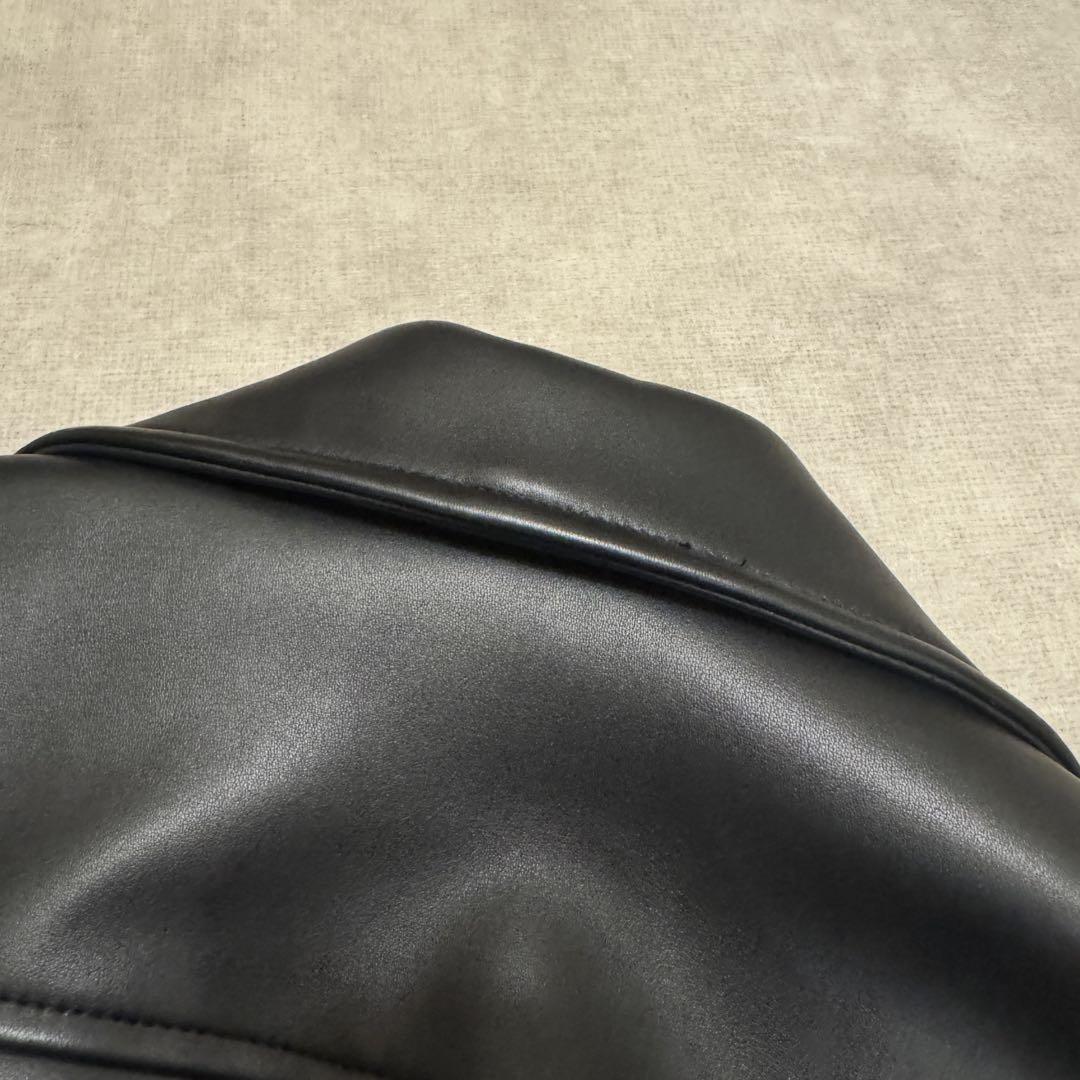 FURFUR ファーファー レザー ライダース ジャケット 黒 ブラック